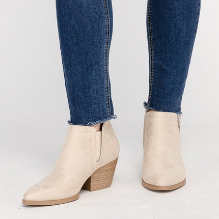 GWEN Suede Ankle Boots