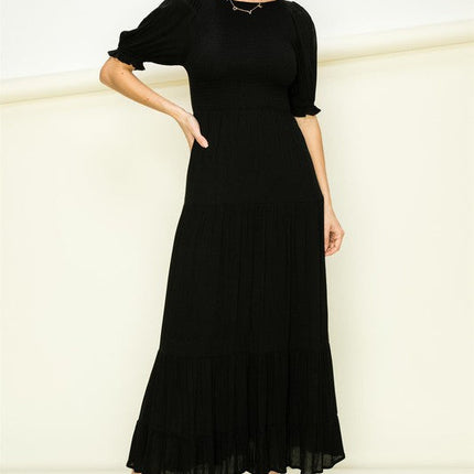 Catch Me a Dream Smocked Maxi Dress