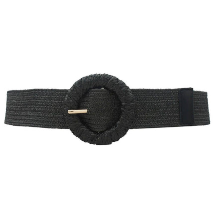 Straw Wrapped Circle Elastic Straw Belt