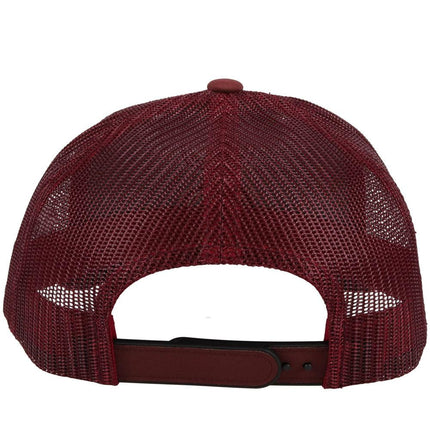 HOOey University of Montana (White/Maroon) - Trucker Cap