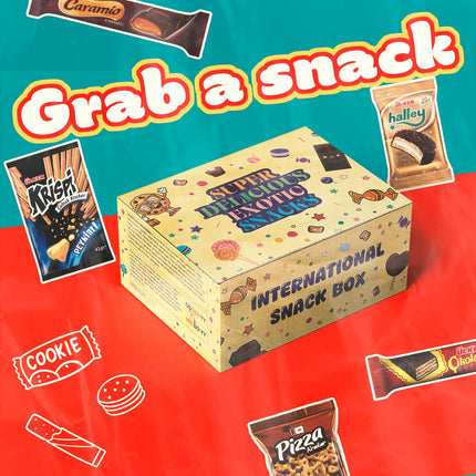Premium Turkish Snack Discovery Box - 14 Authentic Treats & Delicacies