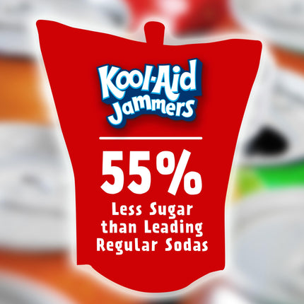 Kool-Aid Jammers Variety Pack - Flavored Drink Pouches (30 Count, 6 oz Each)