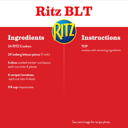 RITZ Fresh Stacks Original Crackers - Party Size, 16 Individually Wrapped Packs (23.7 oz)