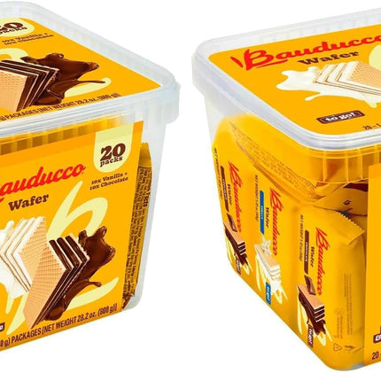 TikTok Viral Bauducco Wafer Cookies - Italian Chocolate & Vanilla