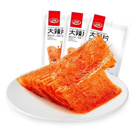 Viral Chinese Latiao Strips - Authentic Vegan Spicy Snack