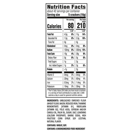 RITZ Fresh Stacks Original Crackers - Party Size, 16 Individually Wrapped Packs (23.7 oz)