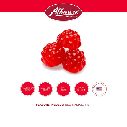 Albanese World's Best Gummi Candy - 5 Pound Bulk Bags - Multiple Varieties