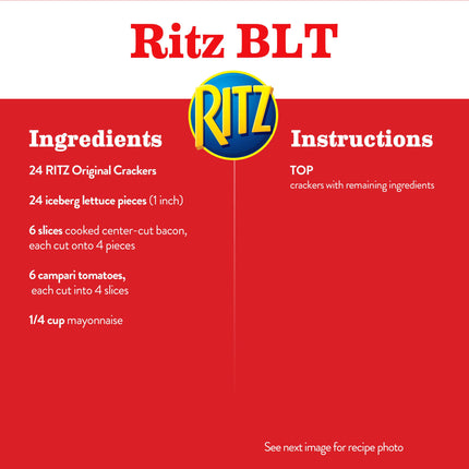 RITZ Fresh Stacks Original Crackers - Party Size, 16 Individually Wrapped Packs (23.7 oz)