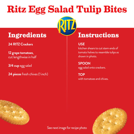 RITZ Fresh Stacks Original Crackers - Party Size, 16 Individually Wrapped Packs (23.7 oz)