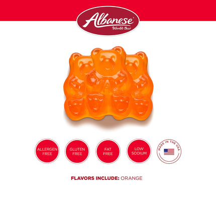 TikTok Viral Albanese Gummi Bears - World's Best 12 Flavors