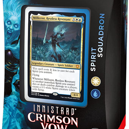 Magic: The Gathering Innistrad: Crimson Vow Commander Deck – Spirit Squadron (White-Blue)