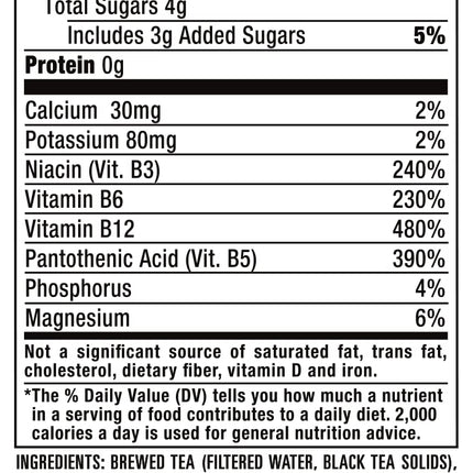 Monster Rehab Energy Tea