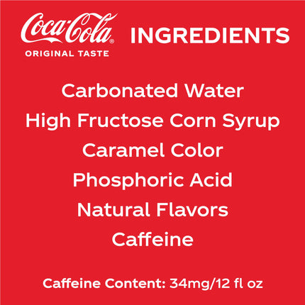 Coca-Cola Original Classic - 16.9 fl oz Bottles, 6 Pack