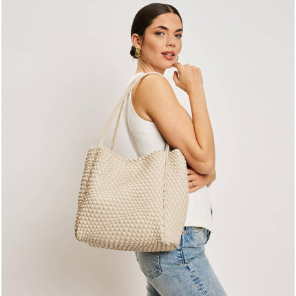 Natural Woven Tote
