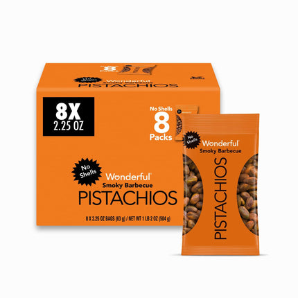 Wonderful Pistachios No Shells - Viral Flavors Variety Pack, Premium Roasted (6.75 oz)