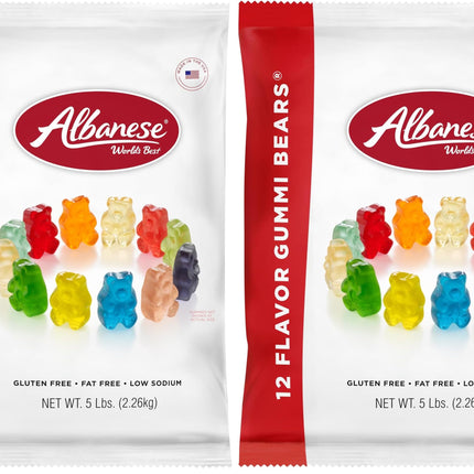TikTok Viral Albanese Gummi Bears - World's Best 12 Flavors