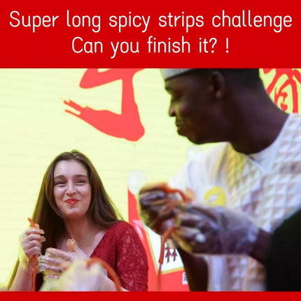 Viral Chinese Latiao Strips - Authentic Vegan Spicy Snack