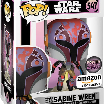 POP! Star Wars: Power of The Galaxy Series - Sabine Wren with Darksaber #547