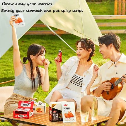 Viral Chinese Latiao Strips - Authentic Vegan Spicy Snack