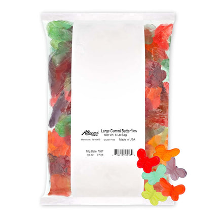 Albanese World's Best Gummi Candy - 5 Pound Bulk Bags - Multiple Varieties