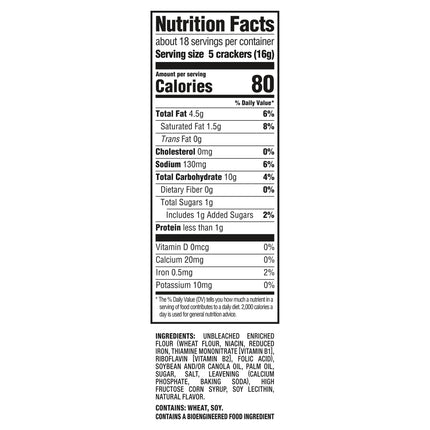 RITZ Fresh Stacks Original Crackers - Party Size, 16 Individually Wrapped Packs (23.7 oz)