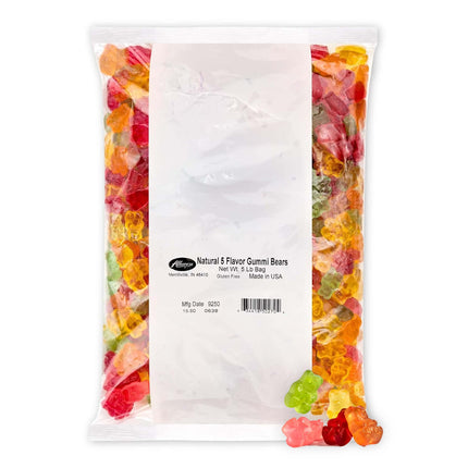 Albanese World's Best Gummi Candy - 5 Pound Bulk Bags - Multiple Varieties