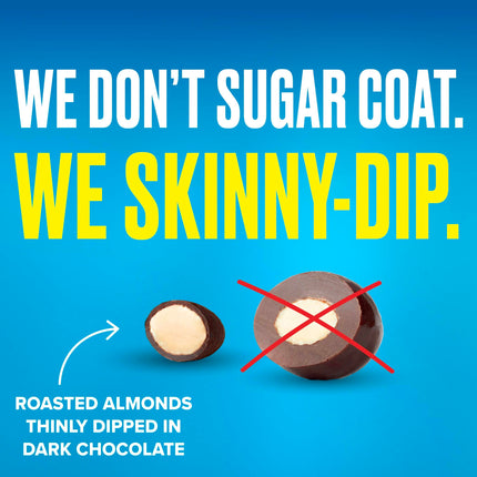 Viral SkinnyDipped Variety Pack - Low Sugar Almonds (25 Mini Bags, 11.5oz)