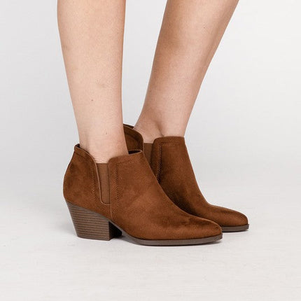 GWEN Suede Ankle Boots