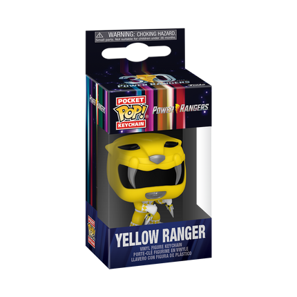 POP! Keychain: MMPR 30th - YLW Ranger