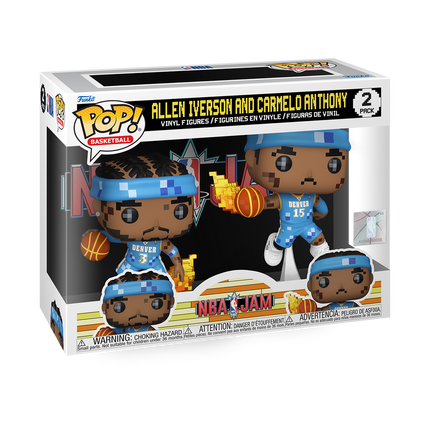 POP! NBA: Allen Iverson & Carmelo Anthony 2-pack