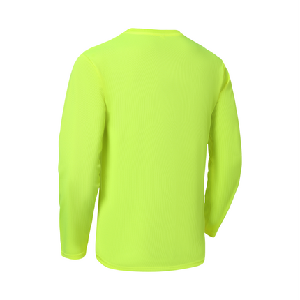 Kiwi High Visibility Neon Long Sleeve Safety Shirt [73400]