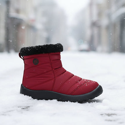 Women’s Thickened Cotton Snow Boots – Waterproof Warm Winter Boots