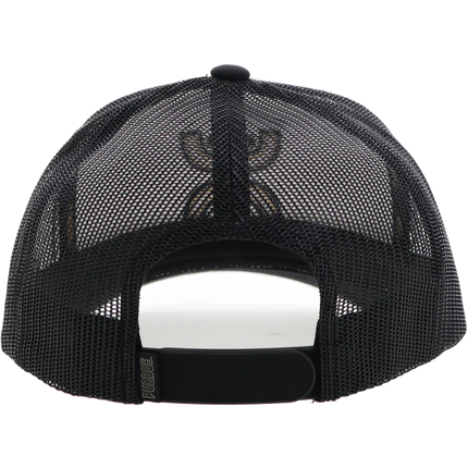 HOOey Purdue University  (Black/White/ Gold) - Trucker Cap