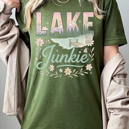 Lake Junkie Graphic Plus Tee