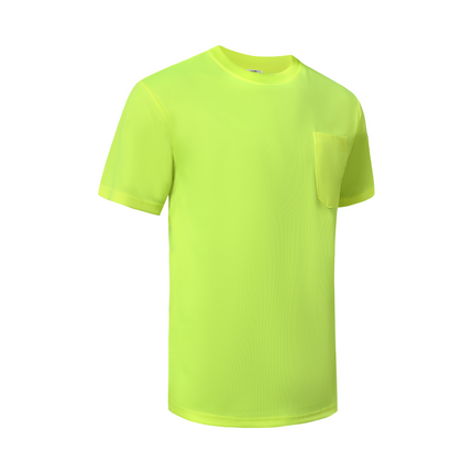Kiwi High Visibility Neon Short Sleeve Safety Shirt [74200]
