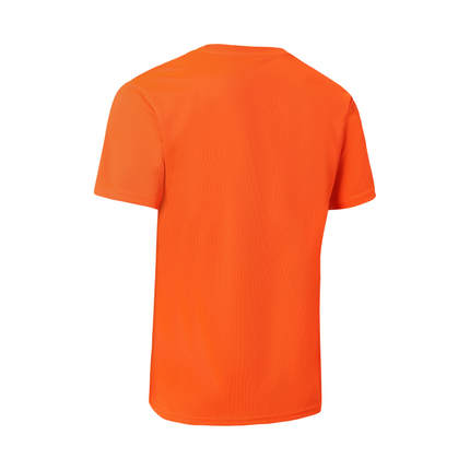 Kiwi High Visibility Orange Short Sleeve Safety Shirt [74300]