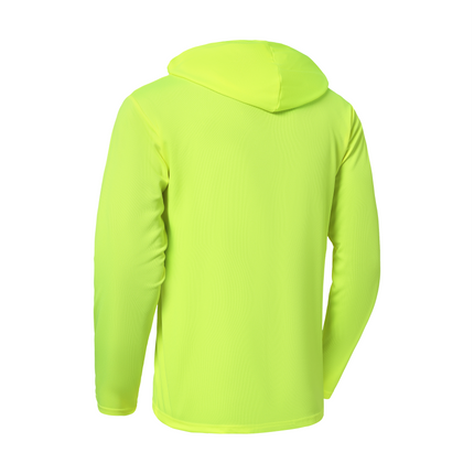 Kiwi High Visibility Neon Long Sleeve Safety Hoodie [75000]