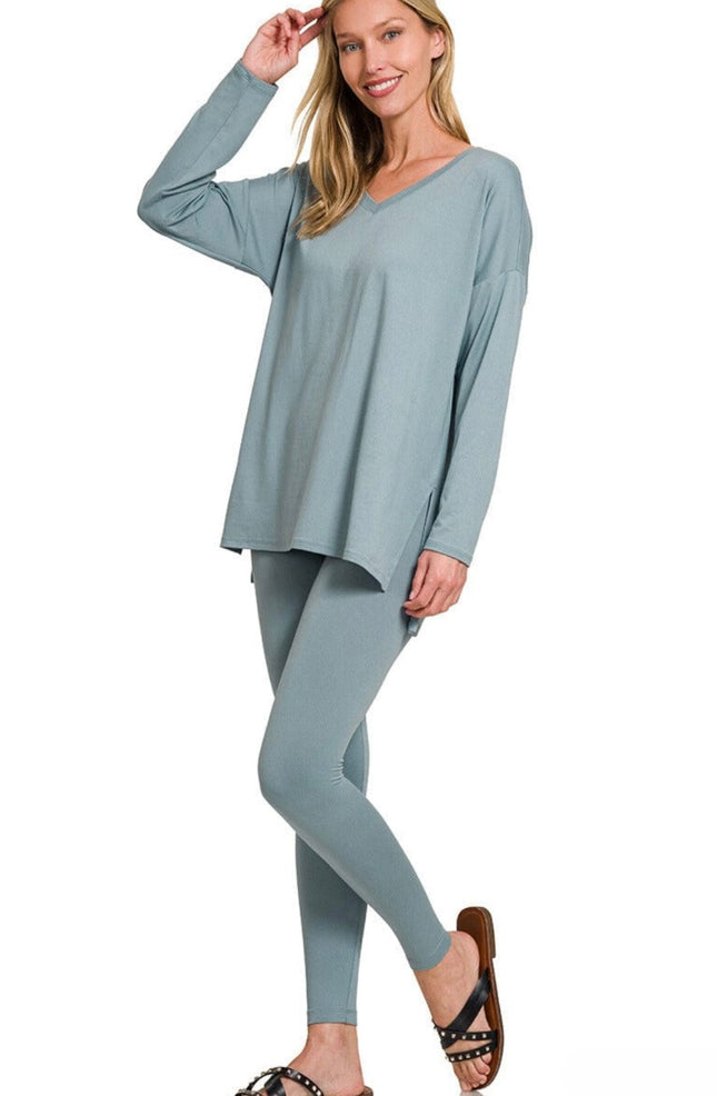 Blue Grey Lounge Set