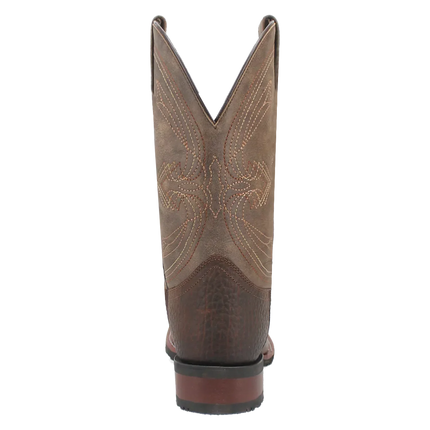 Laredo Elias (Chocolate/Tan) - Men's Leather Cowboy Boots