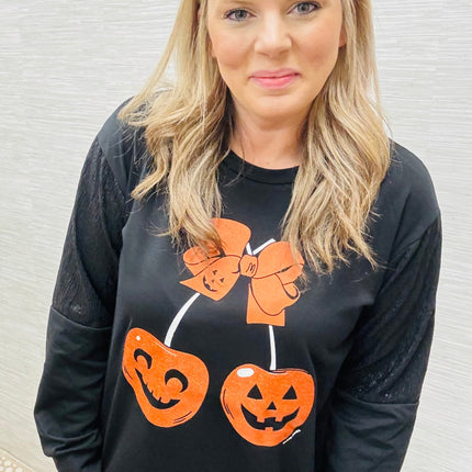 Cherry Pumpkin Long Sleeve