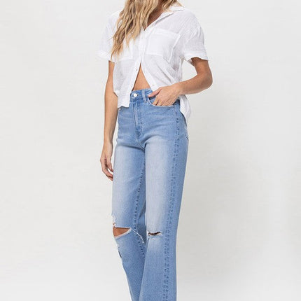 High Rise Vintage Flare Jeans