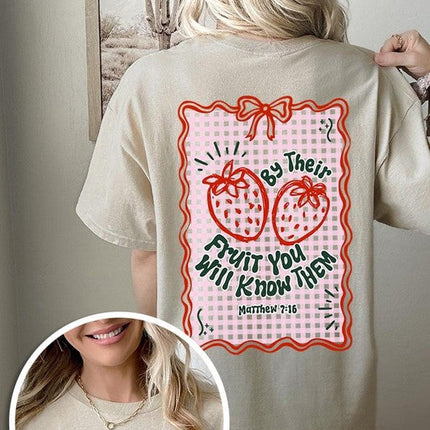 By their Fruit Graphic Plus Heavy Cotton Tee