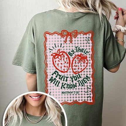 By their Fruit Graphic Plus Heavy Cotton Tee