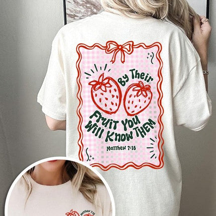 By their Fruit Graphic Plus Heavy Cotton Tee
