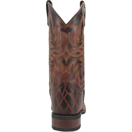 Laredo Grid - Men's Leather Cowboy Boots
