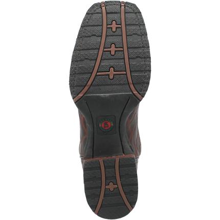 Laredo Grid - Men's Leather Cowboy Boots
