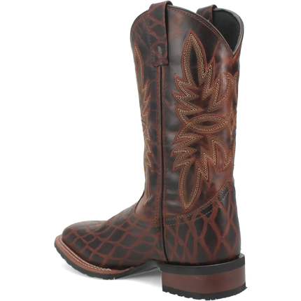 Laredo Grid - Men's Leather Cowboy Boots