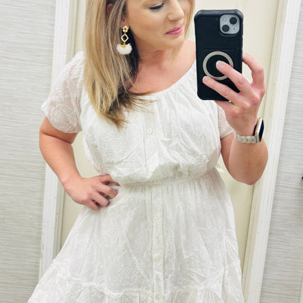 White Magnolia Dress