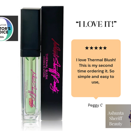 Ashunta Sheriff Beauty Thermal Blush Oil Serum