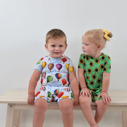 Short Sleeve Shortie Romper
